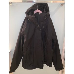 The north face , 2 in 1 jacket